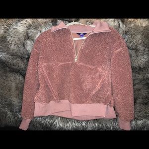 Joylab mauve sherpa never worn
